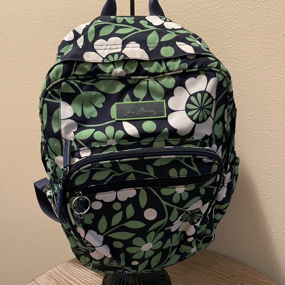 VERA BRADLEY WATERPROOF BACKPACK IN LUCKY YOU